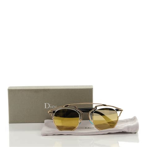 dior so real blau gold|Dior Women's So Real Mirrored Sunglasses, 48mm.